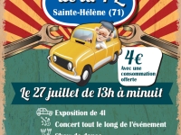 Le meeting de la 4L vous donne rendez-vous à Sainte-Hélène le 27 juillet 