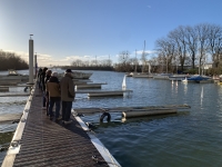 Activité d'hiver au Yacht Club