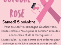 OCTOBRE ROSE - Vente spéciale chez Emmaüs Chalon ce samedi 