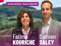 LEGISLATIVES - 5e circonscription de Saône et Loire - Au sujet de l'hôpital de Montceau, Fatima Kouriche (NFP) s'en prend aux annonces de Louis Margueritte et Marie-Claude Jarrot  