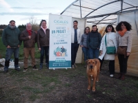 La ferme des Curles à Granges soutenue par le club  Cigales Côte Chalonnaise 