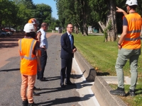 L'inondation du parking de la Roseraie Saint-Nicolas... c'est fini ! 