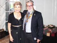 Eric Sauty succède à Michèle Tarrit-Lotton à la tête du Rotary Chalon Saint-Vincent 