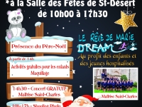 Ce dimanche à Saint-Désert, marché de Noël au profit des enfants malades 