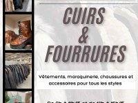 Vente Emmaüs Chalon - spéciale cuirs et fourrures le 9 novembre 