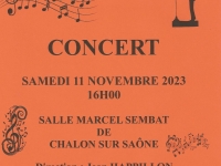 11 NOVEMBRE - La Vaillante en concert à la salle Marcel Sembat 