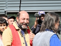 Le tournage de «100 millions», avec Kad Merad «leader de la CGT», et Michèle Laroque, a commencé à Montchanin