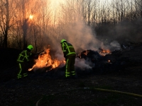 800 m2 en feu du coté d'Etang sur Arroux 