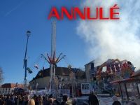 Pas de fête de foraine cette année à Chalon sur Saône... 