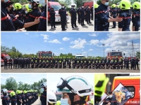 Journée d’intégration pour 55 nouveaux sapeurs-pompiers volontaires, dont 20 femmes en Saône et Loire 