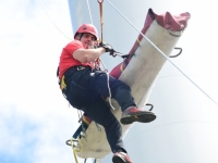 Exercice périlleux à 114 mètres pour les sapeurs pompiers de Saône et Loire 