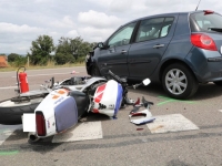 Le motard est décédé peu après son admission au C.H.U de Dijon. 