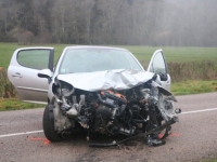 Quatre jeunes blessés dont un grave dans une violente perte de contrôle près d'Autun