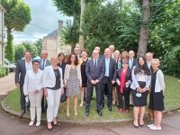 Photo de classe pour les conseillers départementaux chalonnais 