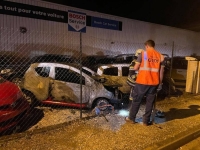  12 véhicules incendiés dans un garage automobile à Auxerre