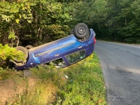 Violente perte de contrôle pour une automobiliste