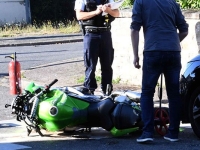 Un motard tué dans une collision avec une voiture à Saint-Vallier