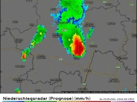 Risque d'orage violent Le Tournugeois et la Bresse