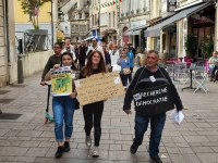 PASS SANITAIRE - 13e samedi de mobilisation à Chalon-sur-Saône et 200 personnes dans le cortège