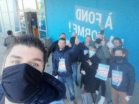 DECATHLON - Le magasin de Chalon-sur-Saône mobilisé dans le cadre de cette première journée de lutte sociale 