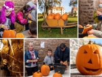 Ateliers citrouilles et visite du château de Couches