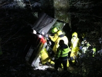 MORVAN : Incarcérée dans sa voiture dans un ravin sur les pentes enneigées du Haut-Folin