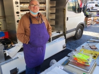 MARCHE DE CHALON - Une pensée chaleureuse pour l'ami Gégé ! 