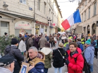 Une petite centaine de participants pour cette énième de journée anti-pass 