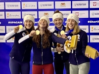 L'équipe de France féminine de Short-Track sacrée Championne d'Europe - Une première historique 