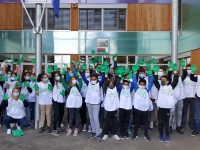 Belle journée de mobilisation pour les collégiens de Jean Vilar et l'opération "Nettoyons la nature"