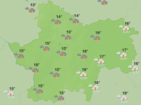 Les averses orageuses devraient faire leurs apparitions au fil de la journée en Saône et Loire 