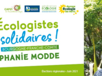 REGIONALES - Stéphanie Modde dévoile les 116 candidats et candidates pour un nouvel élan écologiste et solidaire en Bourgogne-Franche Comté 