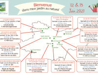 La 9e Edition de "Bienvenue dans mon jardin au naturel" vous donne rendez-vous en Saône et Loire 