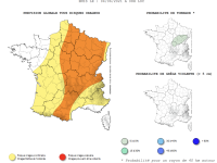 L'Observatoire Français des Tornades et Orages Violents annonce une fin de journée mouvementée en Saône et Loire 