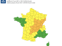 La Saône et Loire placée en alerte orange aux orages