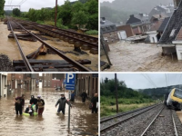 Habitants évacués, trains à l'arrêt, plusieurs disparus : les inondations frappent la Belgique