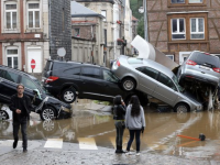 Rues dévastées en Allemagne, évacuations en Belgique... Les dégâts impressionnants des inondations en Europe