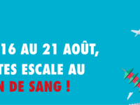 Du 16 au 21 août, les 7 Maisons du don du sang de la région se transforment et font vivre aux donneurs une expérience #DonDeSang ... aux quatre coins du globe !