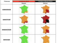 CIRCULATION ROUTIERE - Bison Futé annonce du rouge... et beaucoup de noir sur les routes ce week-end 