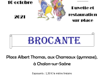 L'Amicale des Charreaux annonce sa brocante