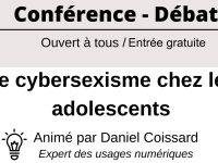 Conférence/débat autour du cybersexisme chez les adolescents