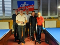 Deuxième tournoi au cadre pour le Billard Club Chalonnais ce week-end 