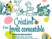 Portes ouvertes  - Création d’une forêt comestible et gourmande  à découvrir le samedi 12 février 