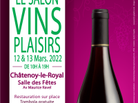 Le Rotary Chalon Saint-Vincent vous convie à son 6e salon « Vins-Plaisirs » les 12 et 13 mars à Châtenoy-le-Royal