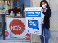 NECC affiche sa solidarité avec les commerçants chalonnais et fait cadeau de ses services 