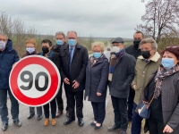 En Haute-Saône, le sénateur Joyandet milite pour le retour des 90 km/h sur les départementales 