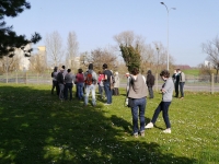 Visite du terrain qui accueillera le premier jardin-forêt de Chalon-sur-Saône