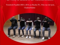 Vendredi 9 juillet à 20h  le Chœur des Mômes  de l’association ELOE se produira en concert  au studio 70 à Chalon/Saône.