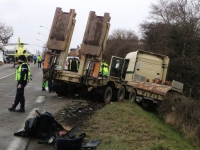 Un mort dans un violent choc routier sur la route départementale 681