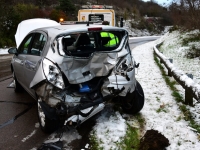 Un blessé dans un choc routier ce lundi matin 